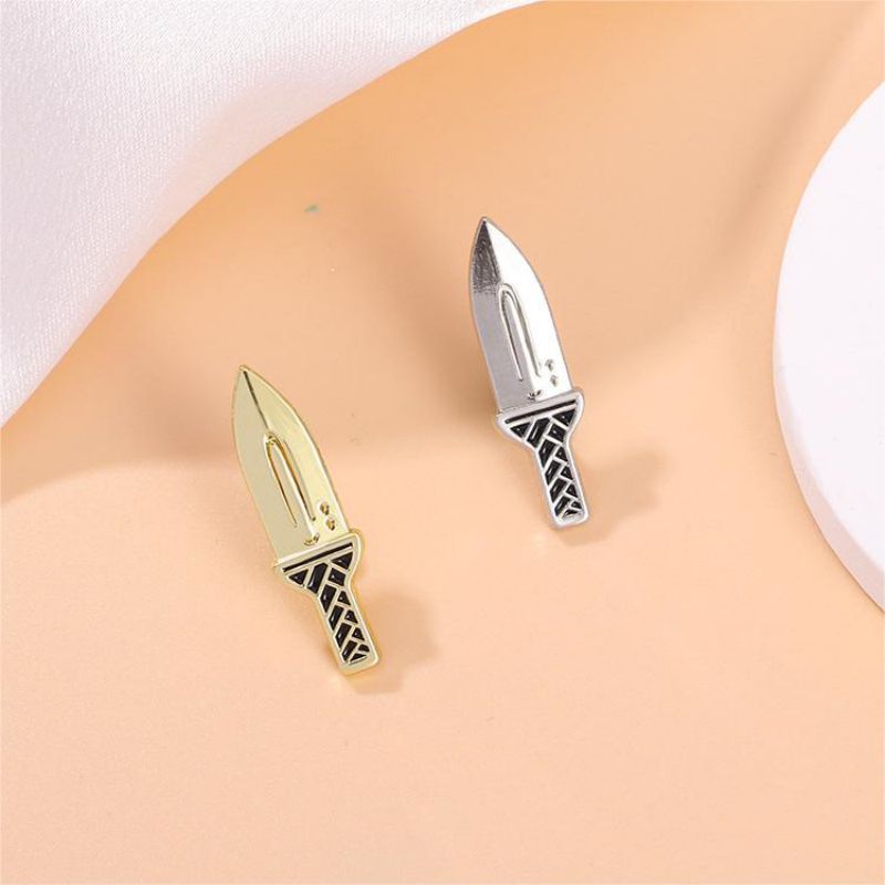 Edc Everyday Carry Knives - 작은 칼 단검 에나멜 브로치, 창의적인