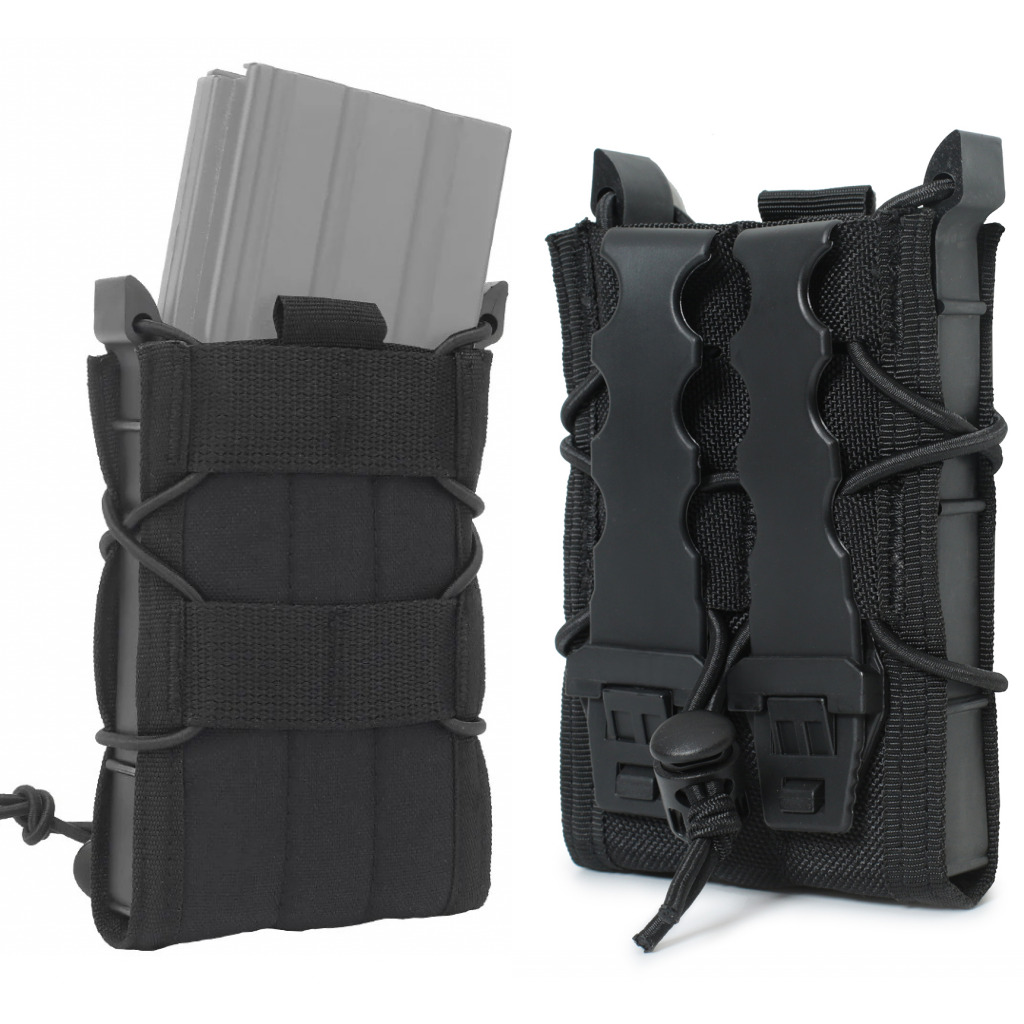 Edc Carry Fanny Pack - 5.56 Molle 단일 잡지 파우치 Mag