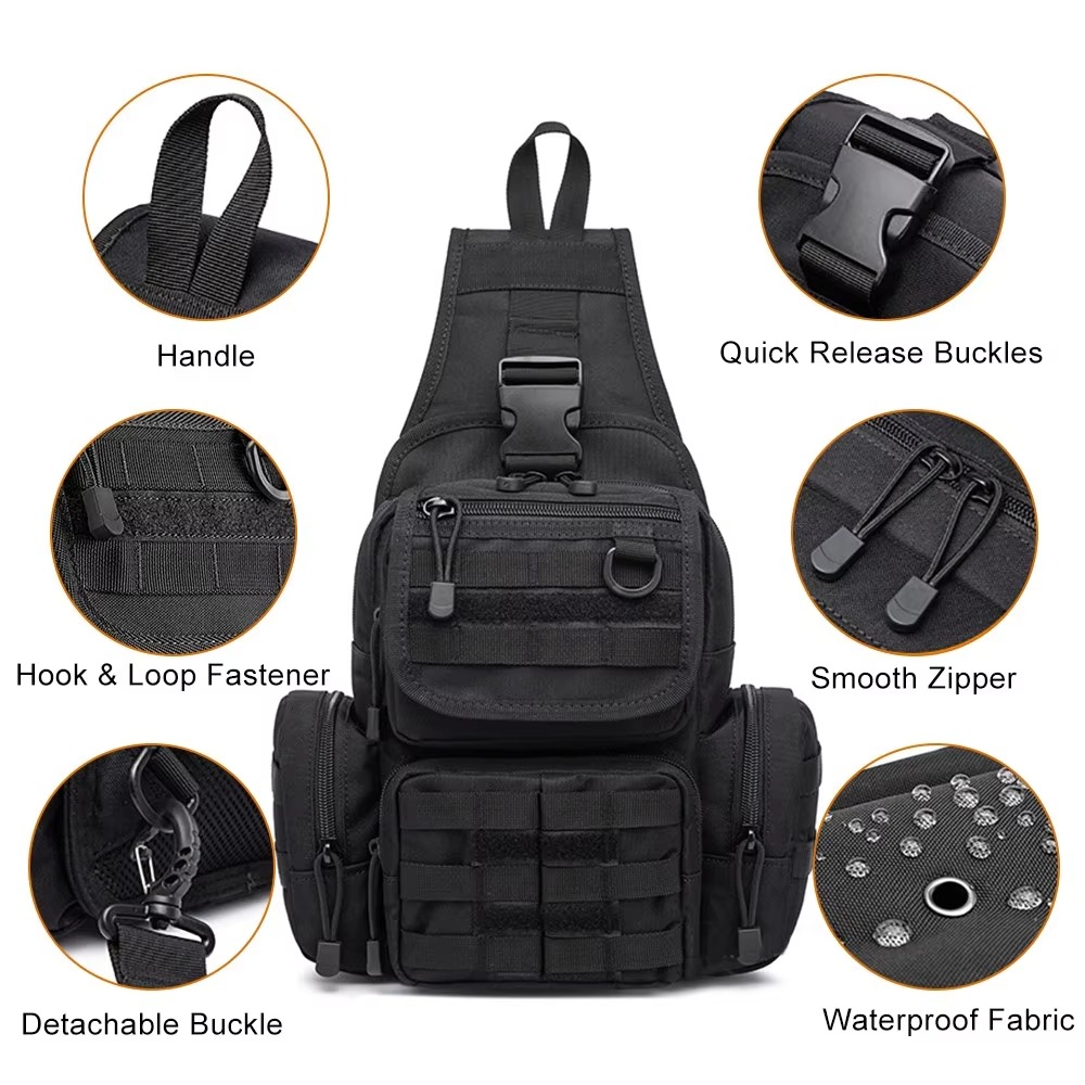 전술용 권총 가방, 은닉형 권총 보관 가방, 권총 홀스 - Edc Concealed Carry Sling Bag 리뷰 및 가격