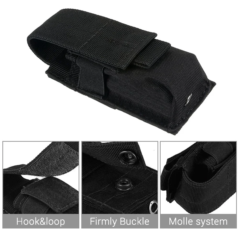 전술용 몰리 플래시라이트 파우치 9MM 탄창 홀더 ED - Edc Carry Fanny Pack 리뷰 및 가격