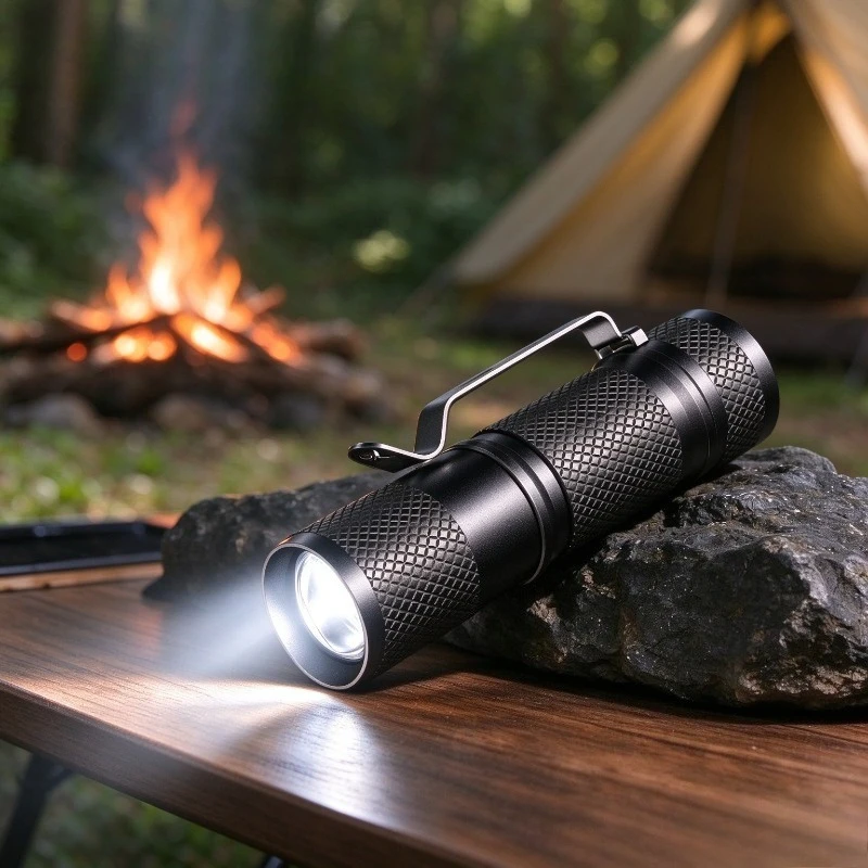 스마일링 샤크 초강력 미니 LED 손전등, USB 충전 - Edc Carry Clip 리뷰 및 가격