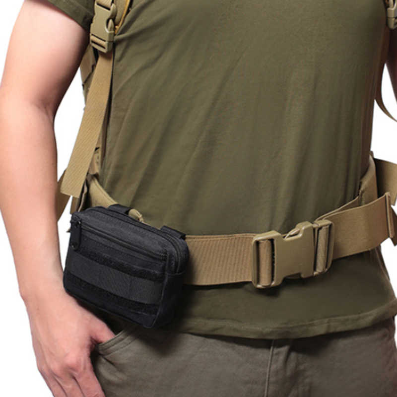 더블 레이어 EDC 팩 남자 전술 몰리 허리 벨트 옥스 - Edc Carry Fanny Pack 리뷰 및 가격